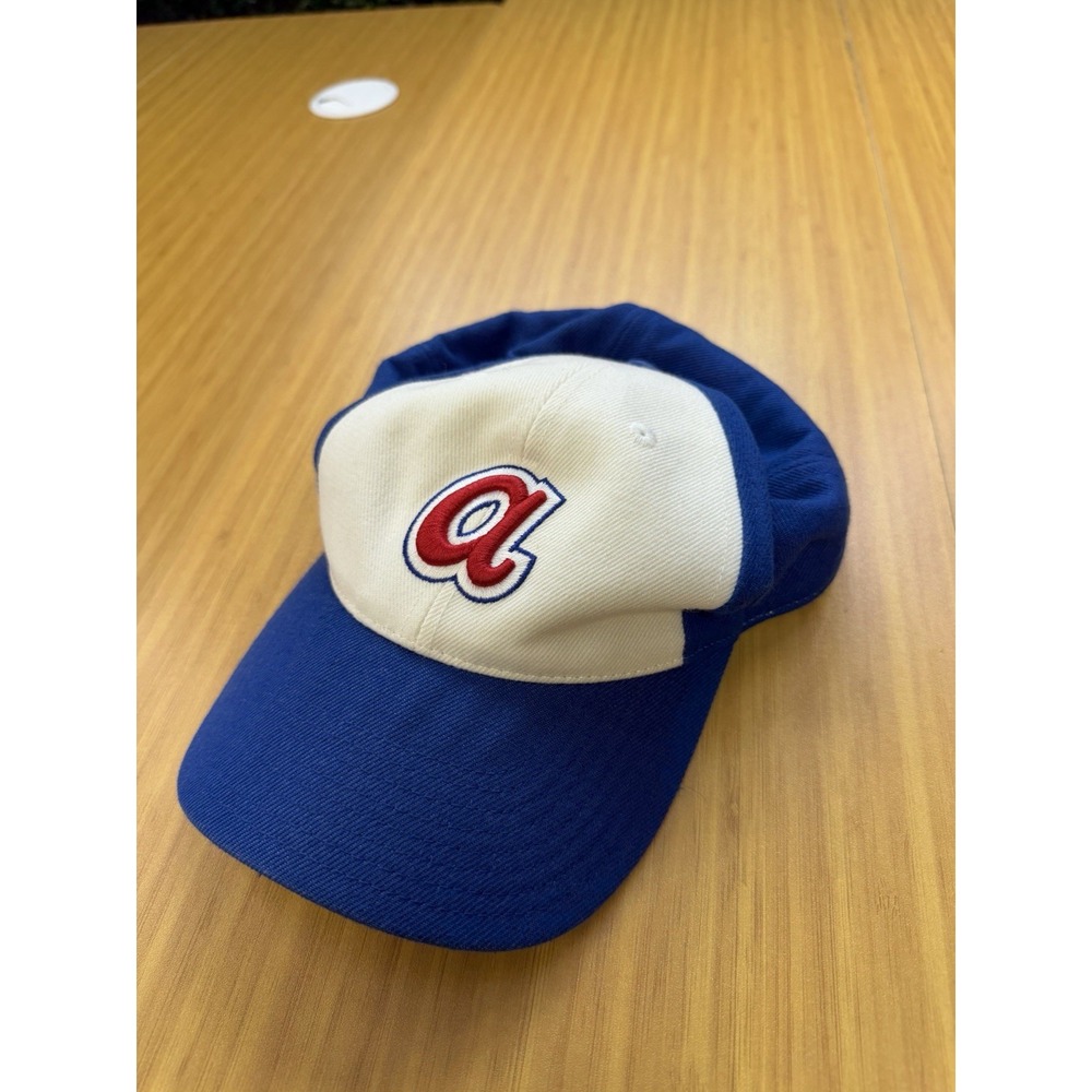 Vintage American Needle Retro Atlanta Braves Hat Cap Fitted 7 1/4